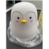 Image 1 : UC-129 Penguin Silicone Night Light with Soft Glow Lighting