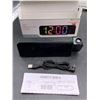 Image 2 : GH8013 LED Projection Clock With USB Cable and Power Adapter