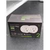 Image 1 : Voice Control Smart Plug WP3, 2 Pack, White