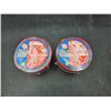 Image 1 : Lot of 2 Tuck Tape Red Sheathing Tape Rolls