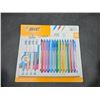 Image 1 : BIC Cristal 4-Color Pen Set With 30 Assorted Pens