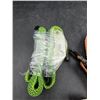 Image 3 : Orange and Green Ratchet Strap with Hook Set