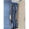 Image 3 : 8 Count Solar Outdoor Lights with Black Finish