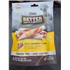 Image 2 : Zoe Better Than Rawhide Duck & Cranberry Flavor Dog Treats, 4 Large Twists, 5 Bags
