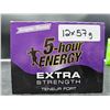 Image 1 : 5-hour Energy Extra Strength Grape Flavor 12 x 57 g