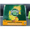 Image 2 : Perrier & Juice Sparkling Beverage Pineapple & Mango 6 x 330ml Cans