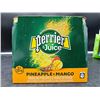 Image 2 : Perrier & Juice Sparkling Pineapple and Mango Beverage – 6 Cans (330ml)