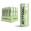 Image 1 : Atypique Sparkling Mojito Non-Alcoholic Beverage – 12 x 355 mL Cans