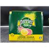 Image 2 : Perrier & Juice Lemon & Guava Sparkling Beverage, 6 Cans 330ml Each