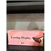 Image 2 : Jewelry Display Rack X003EXZG0Z for Earrings in Rustic Brown