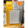 Image 2 : Pro-Tec 1/2 Inch Vinyl Round Surface Savers, Model 23199, 12 Packs
