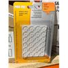 Image 2 : Pro-Tec 1/2 Inch Vinyl Round Surface Savers, Model 23199, 12 Packs