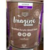 Image 2 : Co-Op Imagine Premium Modified Acrylic Wood Stain Exterior Solid Neutral C7495 2 x 3.37L