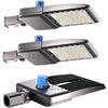 Image 1 : LED Parking Lot Light, 200W, 3-Pack with Photocell Dusk to Dawn