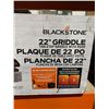 Image 2 : Blackstone 22-Inch Tabletop Griddle With Hood and Rear Grease Management