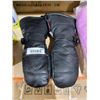 Image 1 : Black Heated Gloves with Battery Operated Heating System, Size Medium