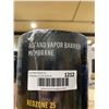 Image 3 : Resisto Redzone 25 Air and Vapor Barrier Membrane, 9 in x 75 ft