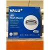 Image 2 : Valu+ LED Flush Mount Matte Black Finish Light Fixture