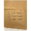 Image 2 : Paarizaat Towel Set: 2 Bath, 2 Hand, 2 Wash Towels – White