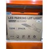 Image 2 : LED Parking Lot Light Photocell Dusk to Dawn 3-Pack 150W