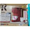Image 2 : Keurig K-Slim Single-Serve Coffee Maker in Scarlet Red