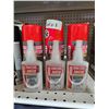 Image 1 : Lot of 3 Easy Bond Adhesive and 2 Accelerator Sprays 3.4fl os/100ml each