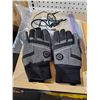 Image 2 : Pair of Electronic Heated Gloves with Charging Cables