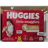 Image 1 : Huggies Little Snugglers Size N Diapers, 144 Count