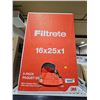 Image 2 : 3M Filtrete 16x25x1 Micro Allergen Air Filters, MPR 1000, 2 Pack