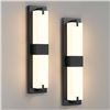 Image 2 : WOSHITU Black Dimmable Light, 3000K, ETL Listed