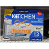 Image 2 : Kirkland Kitchen 13-Gallon Trash Bags with Drawstring, 200 Count