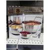 Image 2 : Miu 8-Piece Stainless Steel Mixing Bowls with Lids