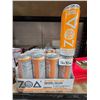 Image 3 : Zoa Zero Sugar Energy Drink Wild Orange 12 x 355 mL Cans