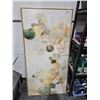 Image 1 : Abstract Wall Art With Wooden Frame and Multicolor Design