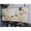 Image 2 : Abstract Wall Art With Wooden Frame and Multicolor Design