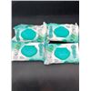 Image 2 : Lot of 4 Pampers Aqua Pure Do Not Flush Wet Wipes, 48 Count Each