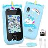 Image 1 : Children’s Smart Phone With Unicorn-Themed Design