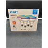 Image 2 : LVWIT BR30 LED 8.5W Smart WiFi Light Bulbs – Set of 4