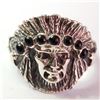 Image 1 : Silver Black Onyx Ring (~Size 7)(Ring is resizable for $40) (~length 0inches) (~weight 3.82g), Sugge