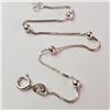 Image 1 : Silver Bracelet (~Size 0) (~length 6.5inches), Suggested Retail Value $60