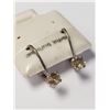 Image 2 : Silver Citrine(0.5ct) Earrings, Made in Canada, Suggested Retail Value $80