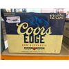 Image 2 : Coors Edge Non-Alcoholic Beer 24 x 355ml