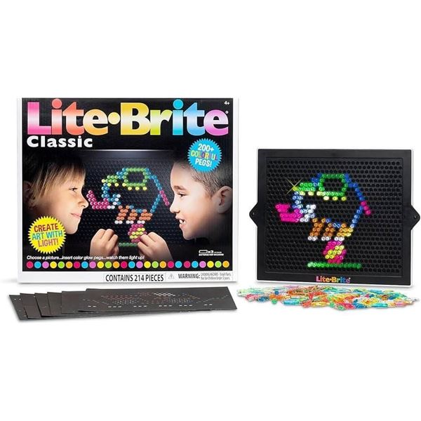 Lite-Brite Retro Design Toy