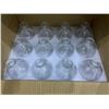 Image 2 : SOUJOY Set of 12 Small Glass Ball Bud Vase, Unique Mini Low Sitting Flower Vase, Clear Floral Center