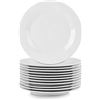 Image 1 : 10 Strawberry Street 7.5-inch 12-Piece Salad Plate Set