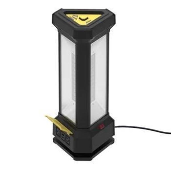 Koda Tower Work Light With Power And USB Ports, 9000 Lumens
