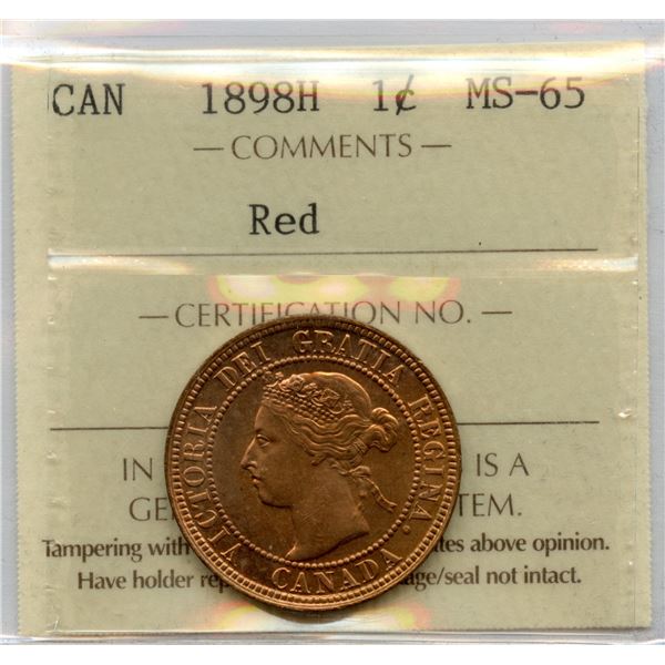 1898H One Cent