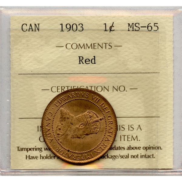 1903 One Cent