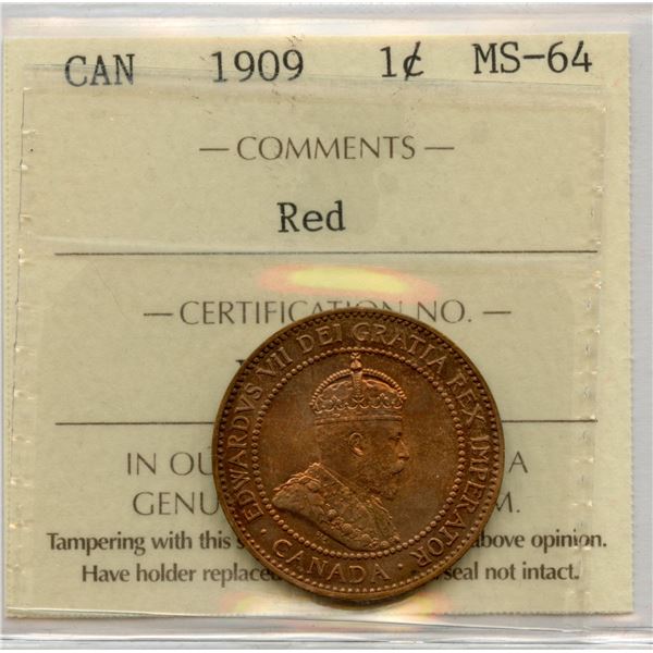 1909 One Cent
