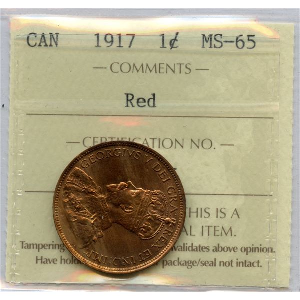 1917 One Cent